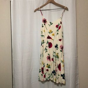 White Floral Dress